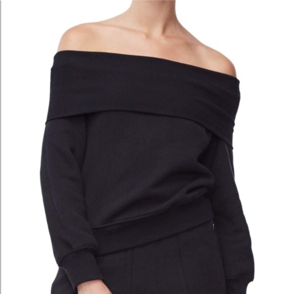 Good American Cotton Off Shoulder 